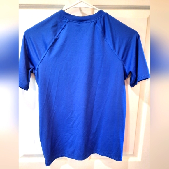 Lands End Boys Royal Blue and Tie Dye  Rashguard size L 10H-12H - Picture 5 of 8